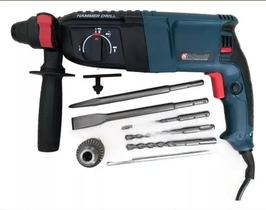 Furadeira De Impacto Martelete Rompedor 1200w Autoreverso