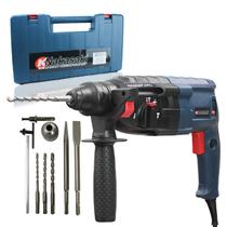 Furadeira De Impacto Martelete Rotativo 1200w Com Maleta