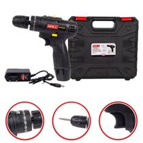 Furadeira de Impacto Noll Bateria 12V Portátil Forte Sem Fio Potente Reversível Controle Velocidade Furadeira de Impacto Noll Bateria 12V Portátil Forte Sem Fio Potente Reversível Controle Velocidade