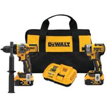 Furadeira de Impacto Parafusadeira DeWALT Kit DCK2100P2 20v Max FLEXVOLT ADVANTAGE Brushless