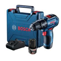 Furadeira de impacto/parafusadeira gsb 12v-30 + lbx + 1 bateria bosch