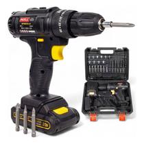 Furadeira De Impacto/Parafusadeira + Kit Acessório - 20V - Bateria - Nfp20V3/8-I+K - 684,0002 Furadeira De Impacto/Parafusadeira + Kit Acessório - 20V - Bateria - Nfp20V3/8-I+K - 684,0002