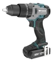 Furadeira De Impacto Pro 18v 2 Baterias E Maleta - Wesco Preto Furadeira De Impacto Pro 18v 2 Baterias E Maleta - Wesco Preto