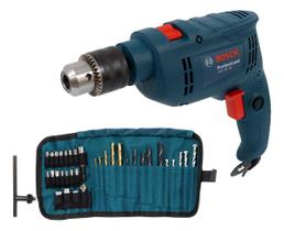 Furadeira De Impacto Pro 550w 127v Acessorios - Bosch Azul Furadeira De Impacto Pro 550w 127v Acessorios - Bosch Azul