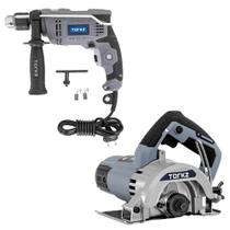 Furadeira de Impacto Profissional Torkz TRE0001 e Serra Mármore Profissional TRE0017 Furadeira de Impacto Profissional Torkz TRE0001 e Serra Mármore Profissional TRE0017