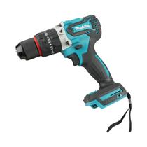 Furadeira De Impacto Sem Escovas 18V Makita DDF487 13mm Alta Torque Vermelha E Preta Com Bateria De