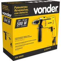 Furadeira De Impacto Vonder 3/8 Fiv 595n 127v