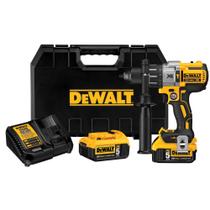 Furadeira de martelo DEWALT DCD996P2 20V MAX XR sem escova de 3 velocidades