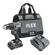 Furadeira de martelo FLEX FX1231-1A 24V 650N.m 2.5Ah com carregador Furadeira de martelo FLEX FX1231-1A 24V 650N.m 2.5Ah com carregador