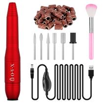Furadeira de unhas elétrica OVX Professional Portable para acrílico Furadeira de unhas elétrica OVX Professional Portable para acrílico