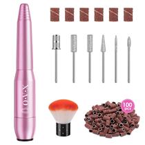 Furadeira de unhas elétrica portátil OVX 20000rpm com kit de acrílico Furadeira de unhas elétrica portátil OVX 20000rpm com kit de acrílico