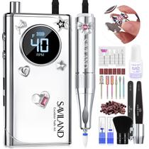 Furadeira de unhas elétrica SAVILAND 2024 Pro Future Tech 40000RPM