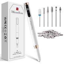 Furadeira de unhas Melody Susie PM170F elétrica portátil 30.000 RPM branca