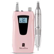Furadeira de unhas MelodySusie SC320D 30000RPM recarregável rosa Furadeira de unhas MelodySusie SC320D 30000RPM recarregável rosa
