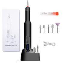 Furadeira de unhas Pinkiou Cordless Electric Recarregável Efile Furadeira de unhas Pinkiou Cordless Electric Recarregável Efile