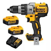 Furadeira Dewalt Dcd996 20v e 2 Baterias 5ah e Carreg Biv