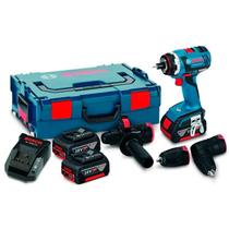 Furadeira e Parafusadeira 18V GSR 18V-60 FlexiClick 4x1 Professional com 2 Baterias e Maleta BOSCH