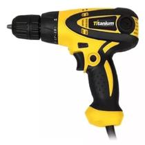 Furadeira E Parafusadeira 3/8'' 300W Elétrica 7650 Titanium
