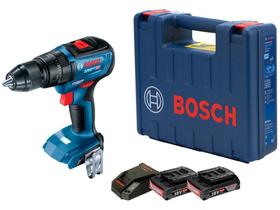Furadeira e Parafusadeira a Bateria de Impacto - Bosch 18V Velocidade Variável 1/2” com Maleta