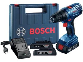 Furadeira e Parafusadeira Bosch 2 Velocidades - 1/2” com Maleta GSR 180-LI