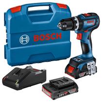 Furadeira e Parafusadeira de Impacto à Bateria Bosch GSB 18V-90 C 2B