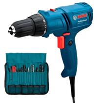 Furadeira e Parafusadeira Elétrica Bosch 400W -220V GSR 7-14 E Professional + jogo de brocas