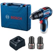 Furadeira E Parafusadeira Maleta Carregador 2 Baterias Bosch