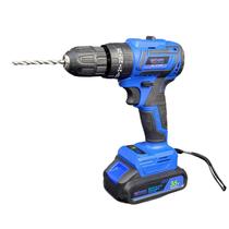 Furadeira e Parafusadeira Portátil 36V Exbom: Tripla Função, Bateria Recarregável, LED e Ajuste de Torque Furadeira e Parafusadeira Portátil 36V Exbom: Tripla Função, Bateria Recarregável, LED e Ajuste de Torque