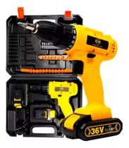 Furadeira E Parafusadeira Portátil Bivolt 36v Profissional Furadeira E Parafusadeira Portátil Bivolt 36v Profissional
