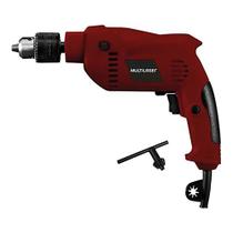 Furadeira Elétrica de Impacto 127V com 600W e 2 Velocidades, Multilaser, HO033, Vermelho