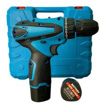 Furadeira Elétrica Sem Fio 2 Baterias 12v Baterias De Lítio Maleta Transporte