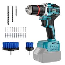 Furadeira elétrica sem fio DIYToolifz 18V 440 in-lbs (50N.m) de torque