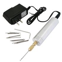 Furadeira elétrica Yakamoz Mini Micro 0,7-1,2 mm com 15 brocas