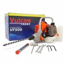 FURADEIRA GASOLINA 2T 25,4cc COM REVERSAO COM MANDRIL E BROCA VF500 VULCAN TREN