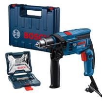 Furadeira Impact Bosch 750w Gsb 13Re + Kit de brocas Bosch Furadeira Impact Bosch 750w Gsb 13Re + Kit de brocas Bosch