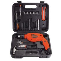 Furadeira Impacto 1/2 Maleta E 25 Peças 220V Black+Decker - HD500KS