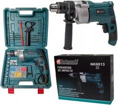 Furadeira Impacto 550w 110v 1/2 Songhe Tools Maleta De 28pçs