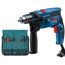 Furadeira Impacto 750W 127V GSB 13 RE com 23 acessorios 06012B80D3 BOSCH Furadeira Impacto 750W 127V GSB 13 RE com 23 acessorios 06012B80D3 BOSCH