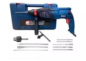 Furadeira Impacto 820W 13Mm + Maleta + Acessórios (110)