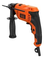Furadeira Impacto Blackdecker 650w 13mm Maleta 3 Brocas Preto,laranja 220v 50hz,60hz Furadeira Impacto Blackdecker 650w 13mm Maleta 3 Brocas Preto,laranja 220v 50hz,60hz