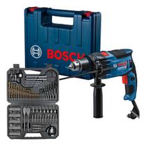 Furadeira Impacto Bosch Gsb 16 Re 850w Com Kit 103 Pcs 220v Azul Furadeira Impacto Bosch Gsb 16 Re 850w Com Kit 103 Pcs 220v Azul