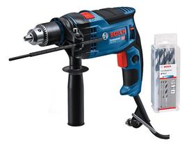 Furadeira Impacto Bosch Gsb 16 Re Com 10 Brocas 8mm 220v Furadeira Impacto Bosch Gsb 16 Re Com 10 Brocas 8mm 220v