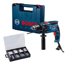 Furadeira Impacto Bosch Gsb 16re 850w Kit Fixação Broca 110v