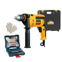 Furadeira Impacto Dewalt Dwd502 710W + Acessórios 220V