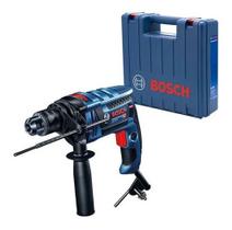 Furadeira Martelete Elétrica De 13mm Bosch Gsb 16 Re 750w + Acessório Com Maleta De Transporte 220v