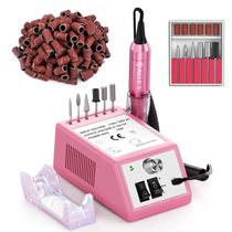 Furadeira para unhas ALLES Professional 20000 RPM - Rosa