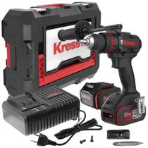 Furadeira Paraf. Impacto 1/2 20V KUC33.1 Brushless 2 Bat 5A - KRESS Furadeira Paraf. Impacto 1/2 20V KUC33.1 Brushless 2 Bat 5A - KRESS