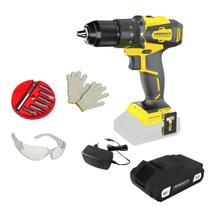 Furadeira Parafusad 20V Mfi 20 Menegotti + Bateria E Kit Furadeira Parafusad 20V Mfi 20 Menegotti + Bateria E Kit