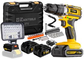 Furadeira Parafusadeira 02 Baterias + Lanterna Led Refletora Furadeira Parafusadeira 02 Baterias + Lanterna Led Refletora
