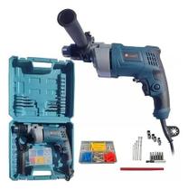 Furadeira Parafusadeira 13mm 28 Pcs Com Maleta 800w